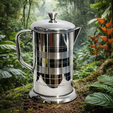 JARRA DE ACERO INOXIDABLE EN ACERO DE LA INDIA 3 LITROS