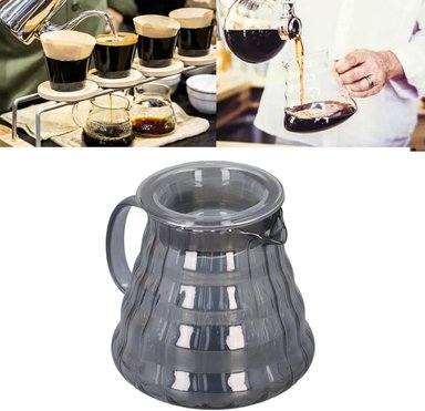 DECANTADOR DE CAFÉ RAYADO GRIS 300 ML