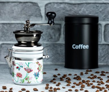 MOLINILLO DE CERAMICO BLANCO