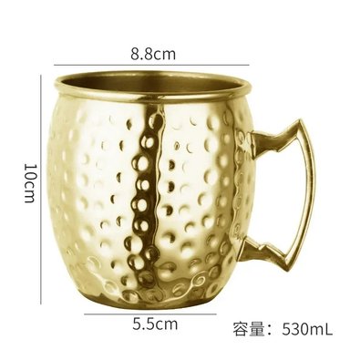 TAZA MOSCOW MULE DORADO