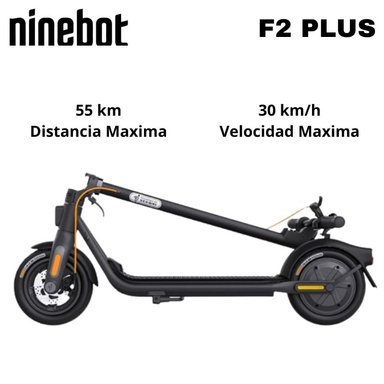SCOOTER ELECTRICO NINEBOT F2 PLUS NEGRO - 2