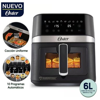 FREIDORA DE AIRE OSTER CKSTAF60WDDF 6 L DIGITAL 10 PROGRAMAS - 1