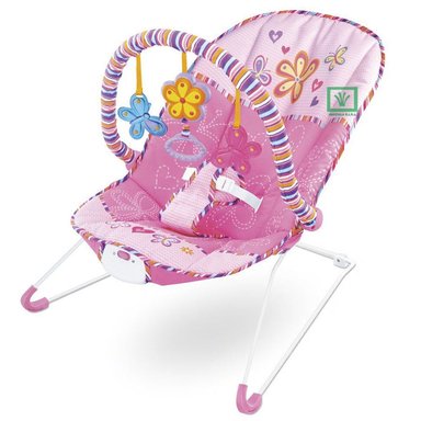 SILLA MECEDORA IDEAL BABY & KIDS MARIPOSA MUSICAL CON VIBRADOR - 2
