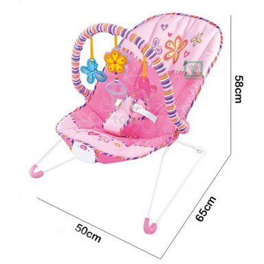 SILLA MECEDORA IDEAL BABY & KIDS MARIPOSA MUSICAL CON VIBRADOR - 6