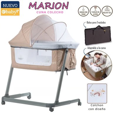 CUNA COLECHO MARION BEIGE EBABY