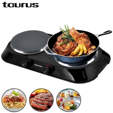 COCINA ELÉCTRICA DE 2 HORNILLAS FENIX DUO