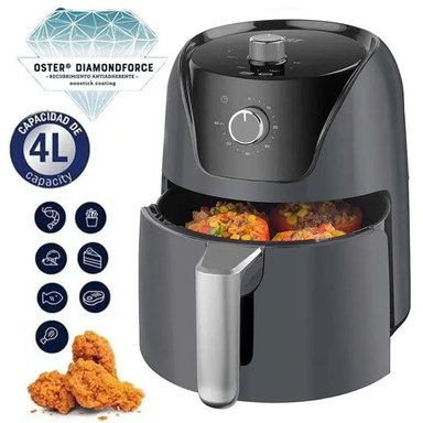 FREIDORA DE AIRE MANUAL OSTER 4L NEGRO CKSTAF40MDF