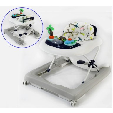 ANDADOR MUSICAL 2 EN 1 PB-082GR