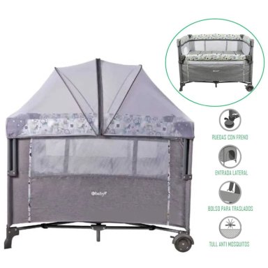 CUNA COLECHO NALA EB751GB GRISAZUL