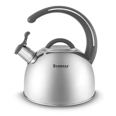 TETERA DE ACERO 3.0 LITROS FF-T0048 MANGO GRIS