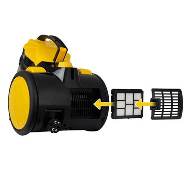 ASPIRADORA DE ARRASTRE IA1522 FILTRO HEPA 1000W - 4