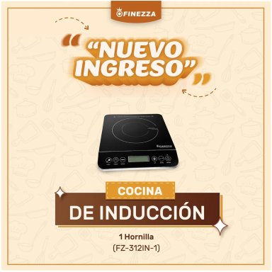 COCINA DE INDUCCIÓN 1 HORNILLA FINEZZA FZ-312IN-1 - 2