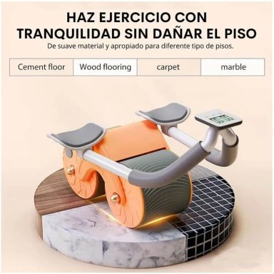 RUEDA DE ABDOMINALES SMART FORTALECE TU ABDOMEN - 8
