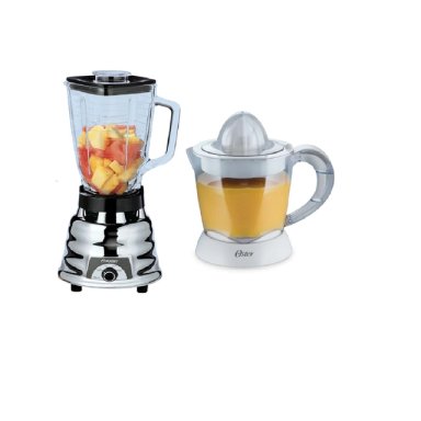 COMBO OSTER LICUADORA 600W 1.25 L + EXPRIMIDOR CÍTRICOS FPSTJU407W - 1