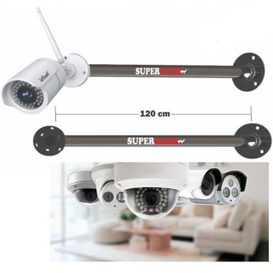 RACK PARA CÁMARA DE SEGURIDAD COMPACTA 120 CM DE DISTANCIA - 1