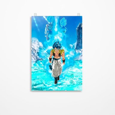 CUADRO PARED DRAGON BALL 60 X 40