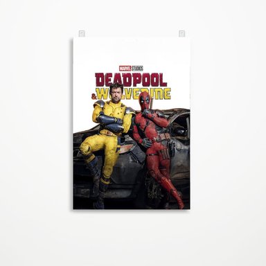 CUADRO PARED DEADPOOL 3 60 X 40