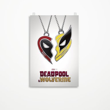 CUADRO PARED DEADPOOL 3 60 X 40