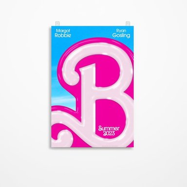 CUADRO PARED BARBIE 60 X 40