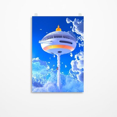 CUADRO PARED DRAGON BALL 60 X 40