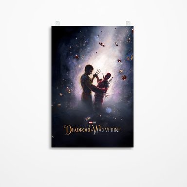 CUADRO PARED DEADPOOL 3 60 X 40