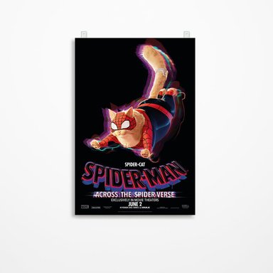 CUADRO PARED SPIDERMAN 60 X 40.