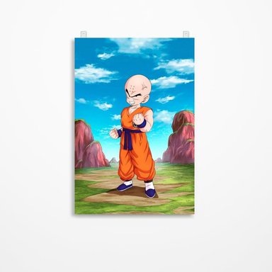 CUADRO PARED DRAGON BALL 60 X 40