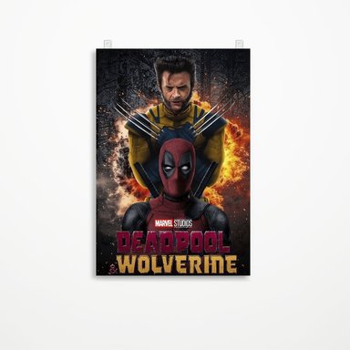 CUADRO PARED DEADPOOL 3 60 X 40