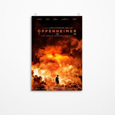 CUADRO PARED OPPENHEIMER 60 X 40