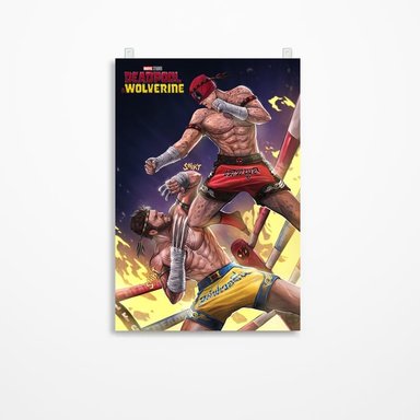 CUADRO PARED DEADPOOL 3 60 X 40