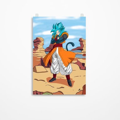 CUADRO PARED DRAGON BALL 60 X 40