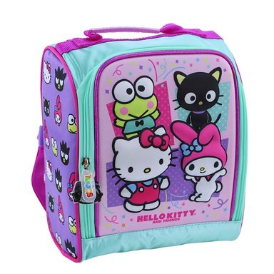 SET MALETA SCOOL MAGIC 3D GRANDE HELLO KITTY Y FRIENDS - 4