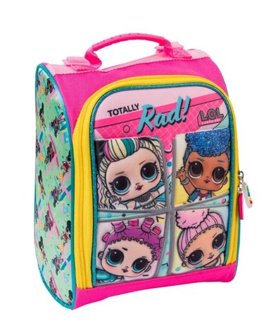 SET MALETA SCOOL MAGIC MED 3D LOL SURPRISE FUCSIA - 4