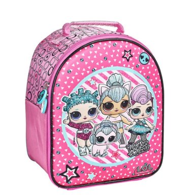 SET MALETA SCOOL FANTASIA MED LOL ROSADO - 4