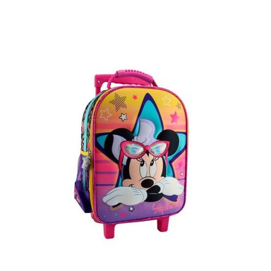 SET MALETA SCOOL MAGIC  MED 3D MINNIE - 2