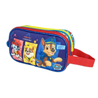 SET MALETA SCOOL EVA 3D MED PILLOW PAW PATROL ROJO - 5