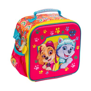 SET MOCHILA SCOOL NARANJA OSCURO EVA 3D PAW PATROL SKY - 3