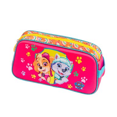 SET MOCHILA SCOOL NARANJA OSCURO EVA 3D PAW PATROL SKY - 4