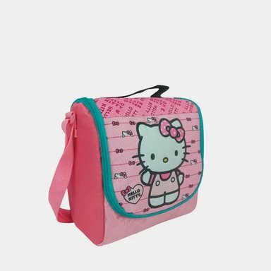 SET MOCHIRUEDAS SCOOL 3D HELLO KITTY ROSADO BEBÉ PLUS - 4
