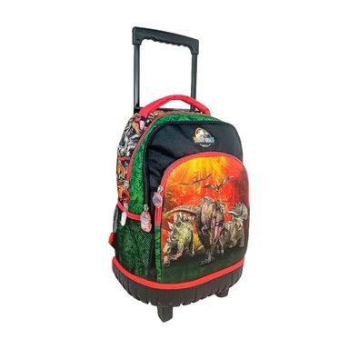 SET MOCHIRUEDAS SCOOL MAGIC 3D JURASSIC WORLD ROJO - 2