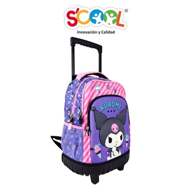 SET MOCHIRUEDAS SCOOL MAGIC 3D KUROMI MORADO PLUS - 2