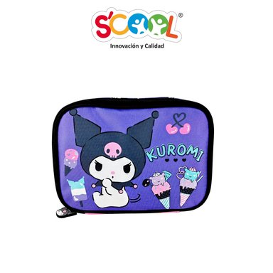 SET MOCHIRUEDAS SCOOL MAGIC 3D KUROMI MORADO PLUS - 6