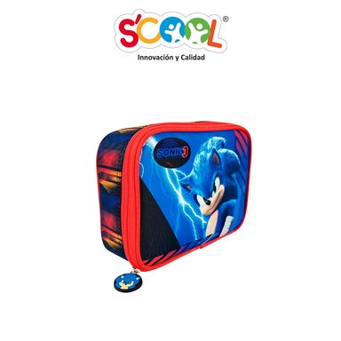 SET MOCHIRUEDAS SCOOL MAGIC 3D SONIC MOVIE NEGRO PLUS - 6