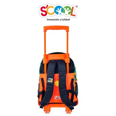 SET MOCHIRUEDAS SCOOL 3D DRAGON BALL NEGRO PLUS - 3