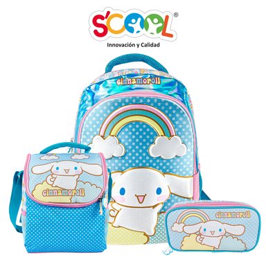 SET MOCHILA TOD SCOOL MAGIC OFICIO EVA 3D CINNAMOROLL
