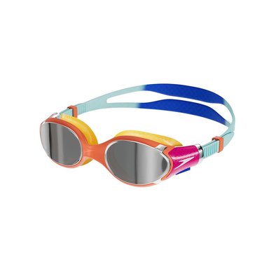 LENTES NATACIÓN SPEEDO NARANJA BIOFUSE 2.0 JUNIOR MIRROR POP