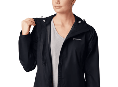 CASACA COLUMBIA IMPERMEABLE ARCADIA II NEGRO - 2