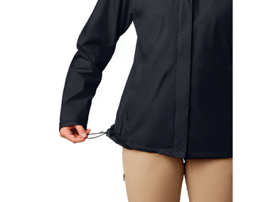 CASACA COLUMBIA IMPERMEABLE ARCADIA II NEGRO - 4