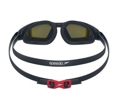 LENTE PARA NATACION SPEEDO HYDROPULSE MIRROR GOLD BLUE - 4