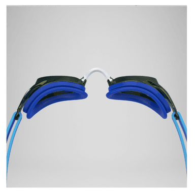 LENTES PARA NATACION SPEEDO VANQUISHER 3.0 MIRROR JR BLUE - 4